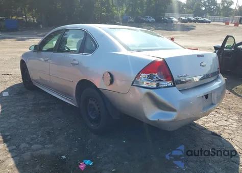 2010 Chevrolet Impala Ls из США, поврежденный, VIN 2G1WA5EK8A1205708